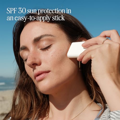 COOLA Organic Face Sunscreen SPF 30 Sunblock Lotion Stick, Dermatologist Tested Skin Care for Daily Protection, Vegan and Gluten Free, Tropical Coconut, 0.15 Oz - Image 4