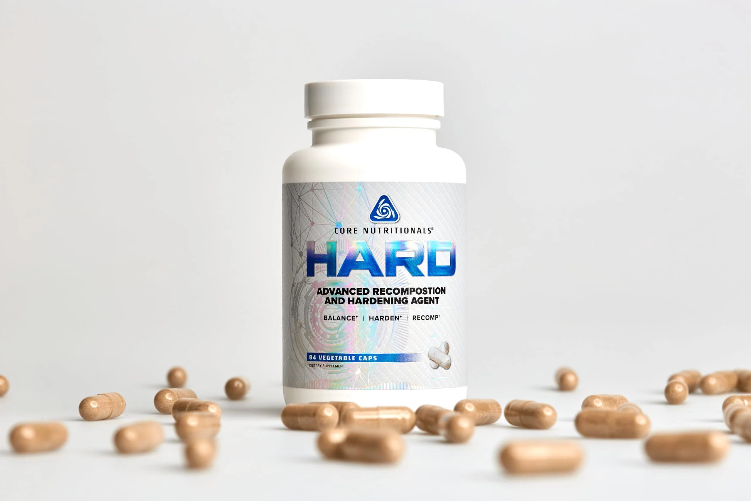 Core Nutritionals Platinum Hard Advanced Recomposition and Hardening Agent, Reduces Cortisol Levels and Regulates Healthy Estrogen Production (84 Capsules) - Image 3
