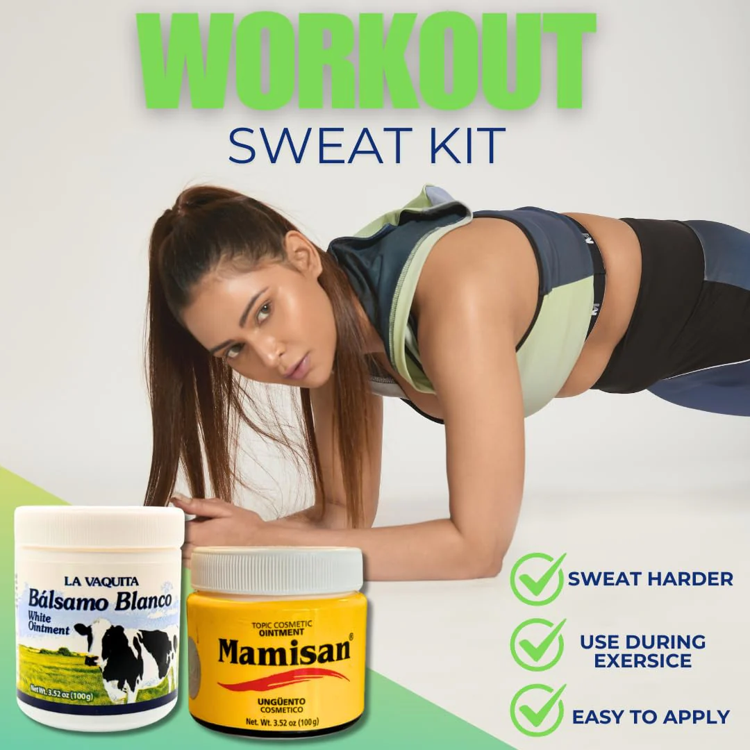 Cosmetic Ointment & La Vaquita Bálsamo Blanco (3.52 oz Each) for Sweating, Fat Burning, Joint Relief, and Muscle Recovery - Image 6