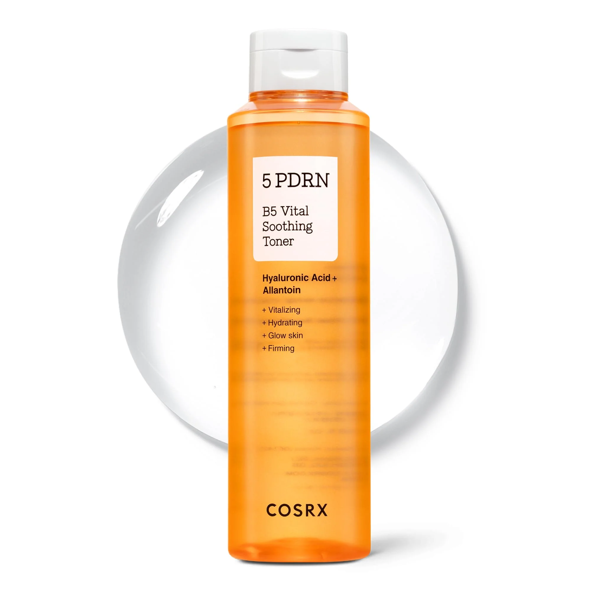 COSRX 5 PDRN B5 Vital Soothing Toner - Korean Toner for Rejuvenating & Soothing Skin with Salmon DNA, Centella, Lactobacillus PDRN & Panthenol, Korean Skin Care (280ml/9.46 fl.oz.)