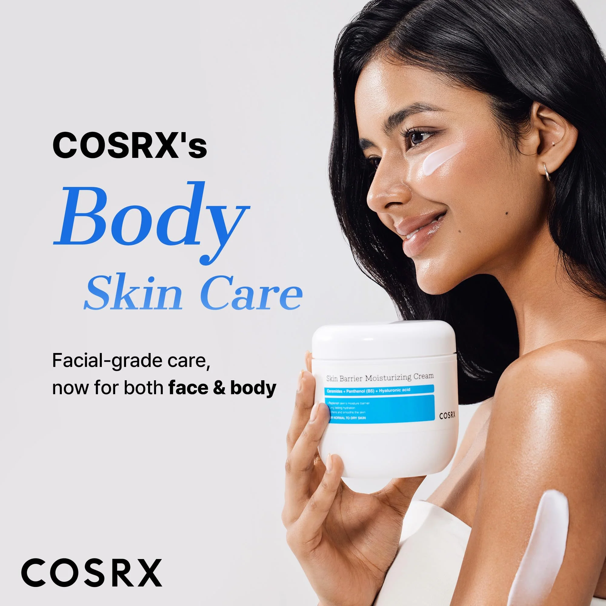 COSRX Skin Barrier Moisturizing Body Cream | 100-Hour Hydration For Dry to Extremely Dry Skin, with Ceramide & Hyaluronic Acid | Unscented, Non-Greasy | 15.2 fl oz, Korean Skin Care - Image 8