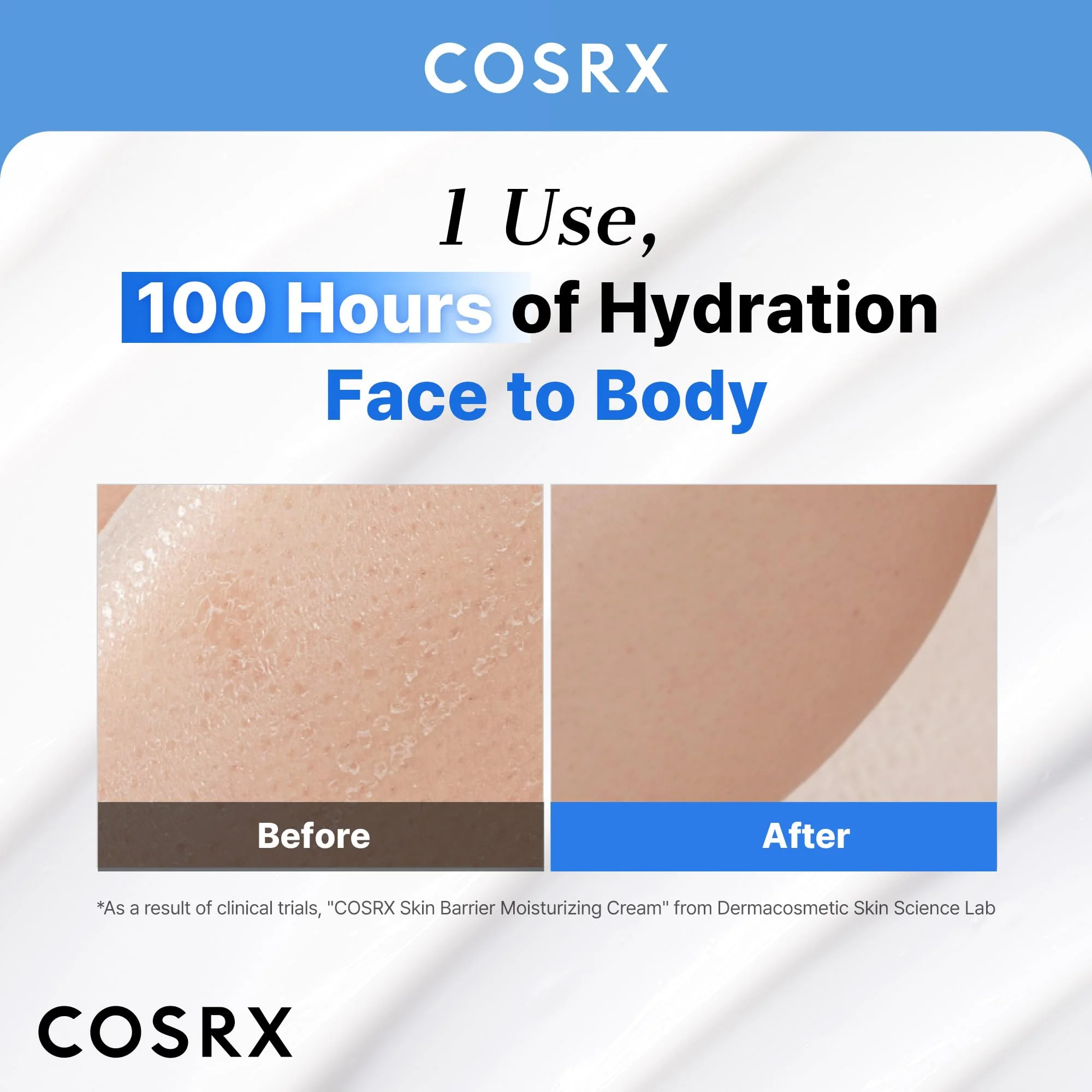COSRX Skin Barrier Moisturizing Body Cream | 100-Hour Hydration For Dry to Extremely Dry Skin, with Ceramide & Hyaluronic Acid | Unscented, Non-Greasy | 15.2 fl oz, Korean Skin Care - Image 9