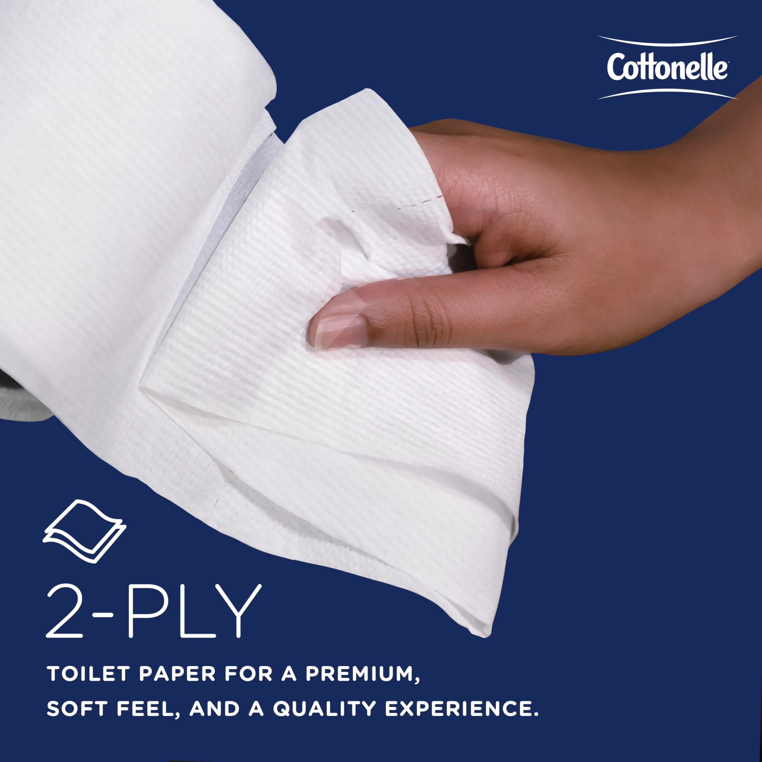Cottonelle Professional Standard Roll Bulk Toilet Paper (17713), 2-Ply, White (60 Rolls of 451 Sheets, 27,060 Sheet Total) - Image 8
