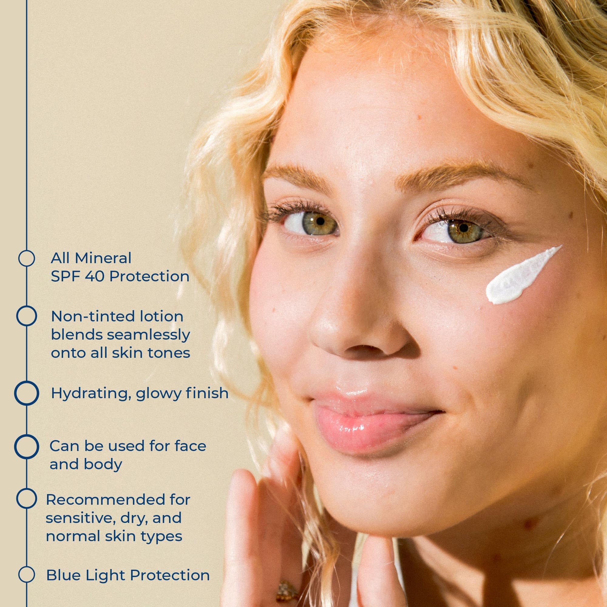 COTZ Sensitive Non-Tinted Zinc Oxide Mineral Sunscreen for Body and Face; Broad Spectrum SPF 40; 3.5 oz / 100 g - Image 8