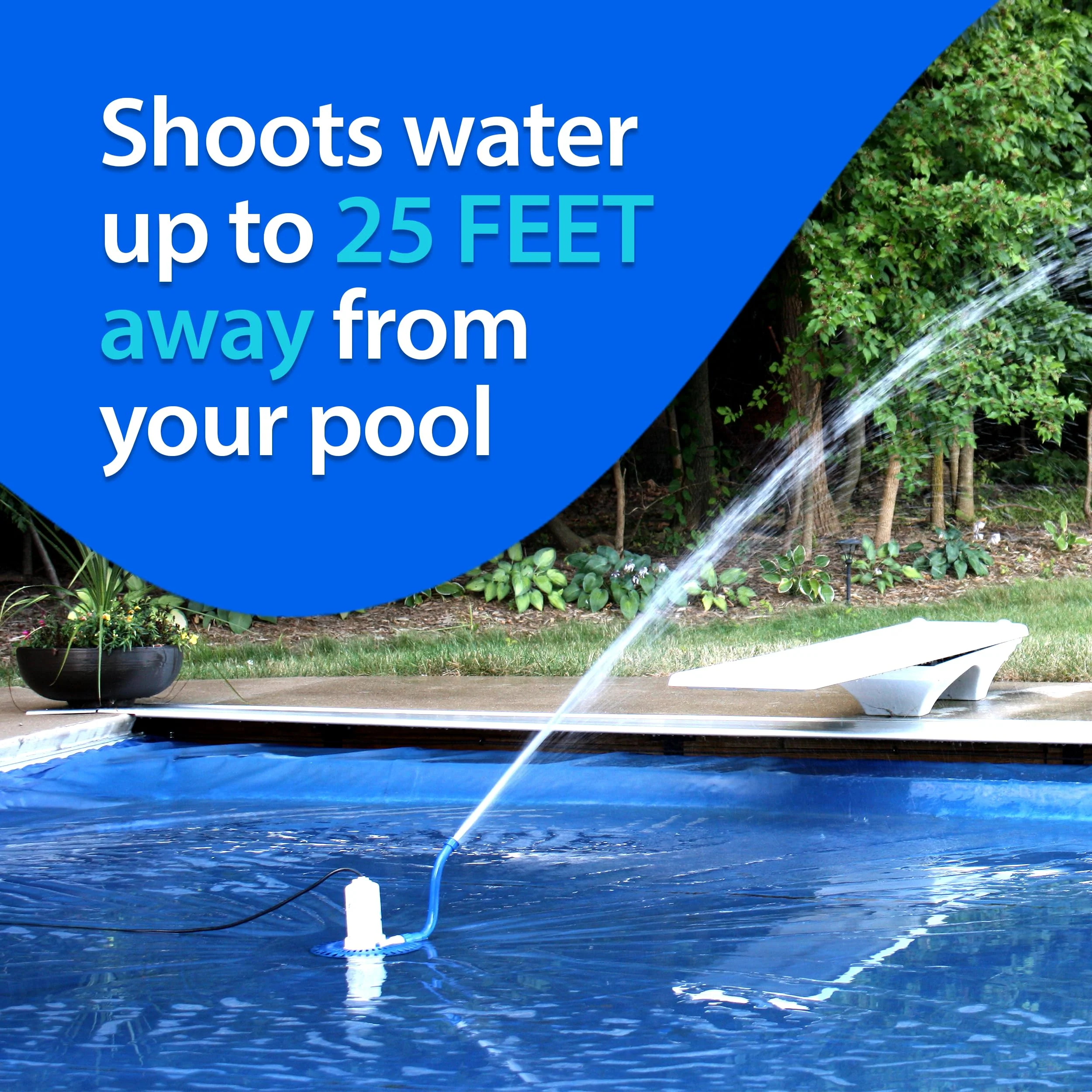 CoverBlast Pool Cover Pump Attachment - USA-Made & Patented Pool Cover Pump Hose Alternative w/ 25ft. Range - Easy-To-Install & Use Year-Round - Replaces Traditional Hoses, Eliminating Tripping Hazard - Image 5