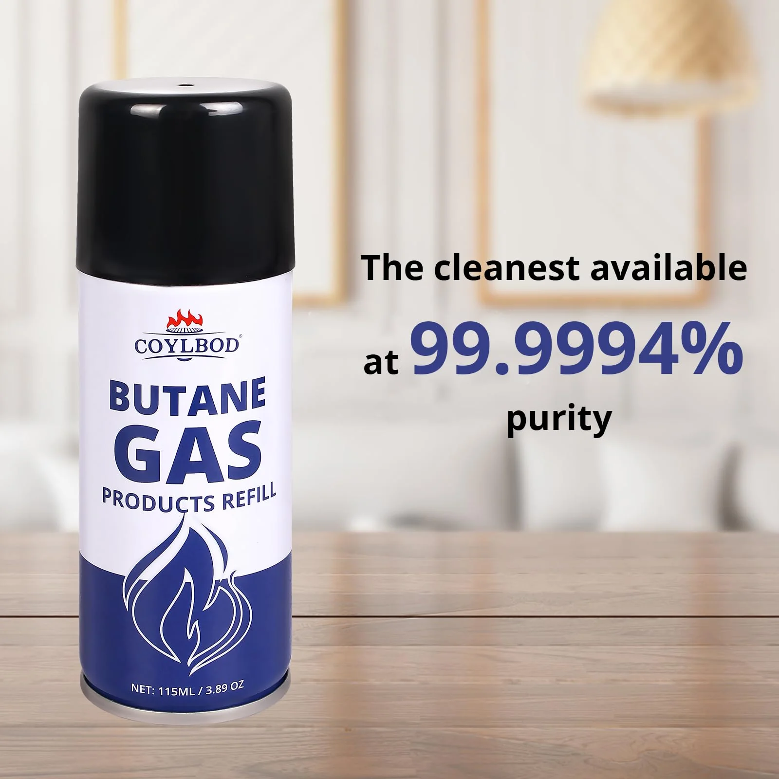 CoYlBod Butane Refill, Premium Butane Fuel 115 ml, 99.99% Pure Butane Lighter Refill for Torch Lighter (2 Can) - Image 5