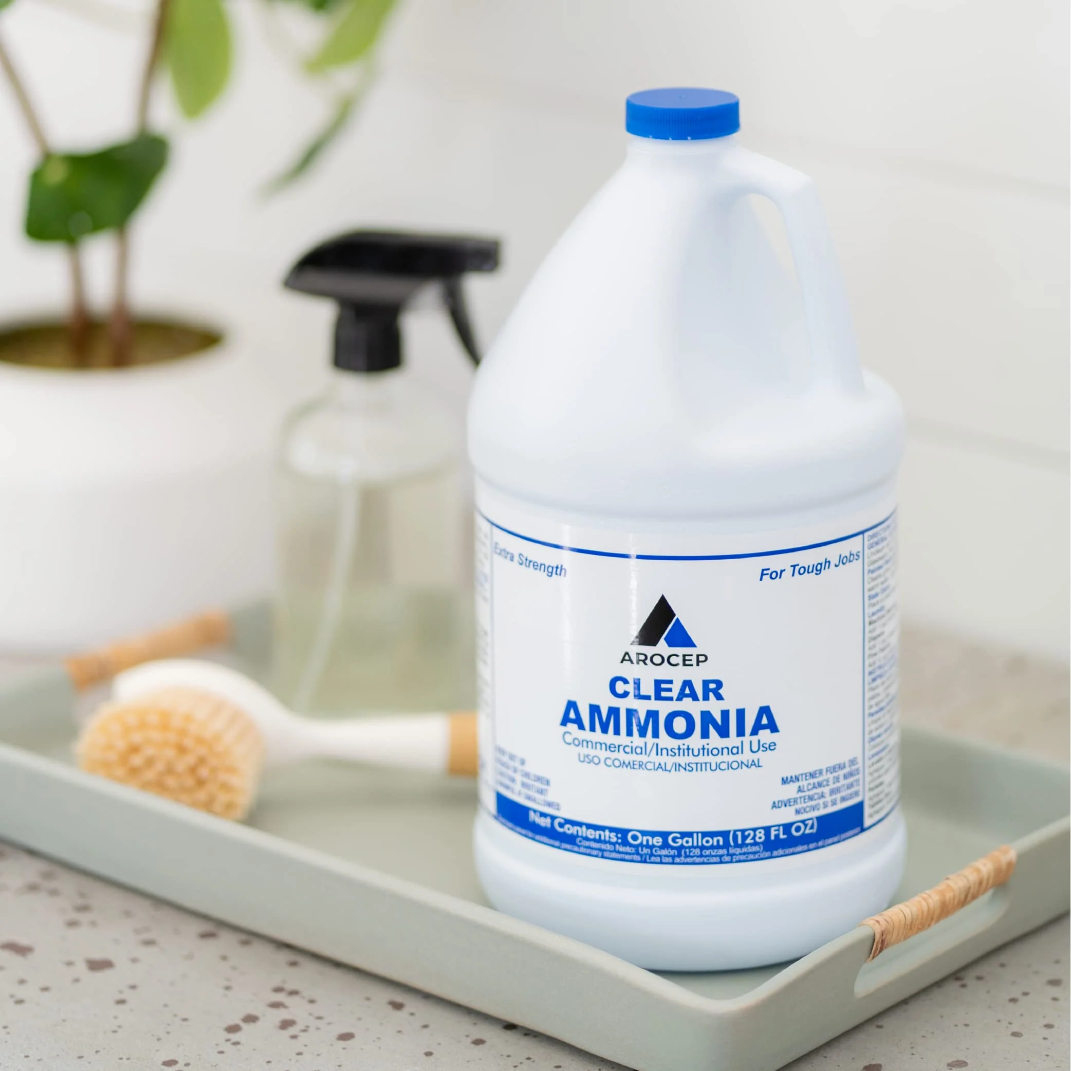 CPDI Clear Ammonia Cleaner Liquid, 1 Gallon, Multipurpose, Multi-Surface Cleaning Solution Removes Grease, Hard Water Stains, and Odors, Kitchen and Bathroom Use - Image 7