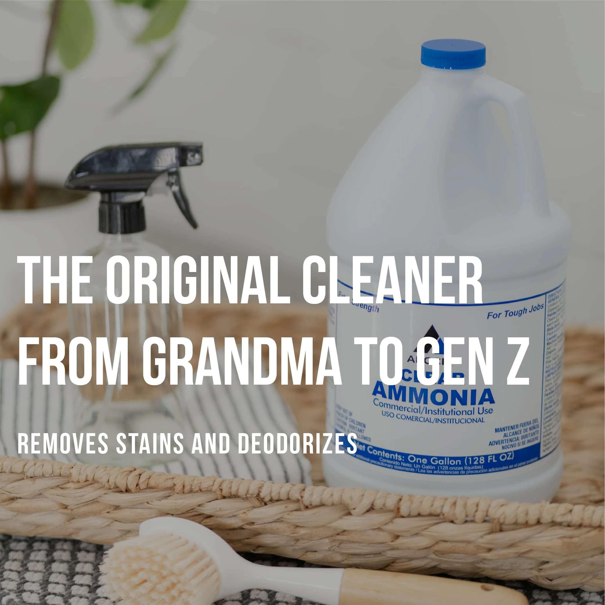 CPDI Clear Ammonia Cleaner Liquid, 2 Gallon, Multipurpose, Multi-Surface Cleaning Solution Removes Grease, Hard Water Stains, and Odors, Kitchen and Bathroom Use - Image 6
