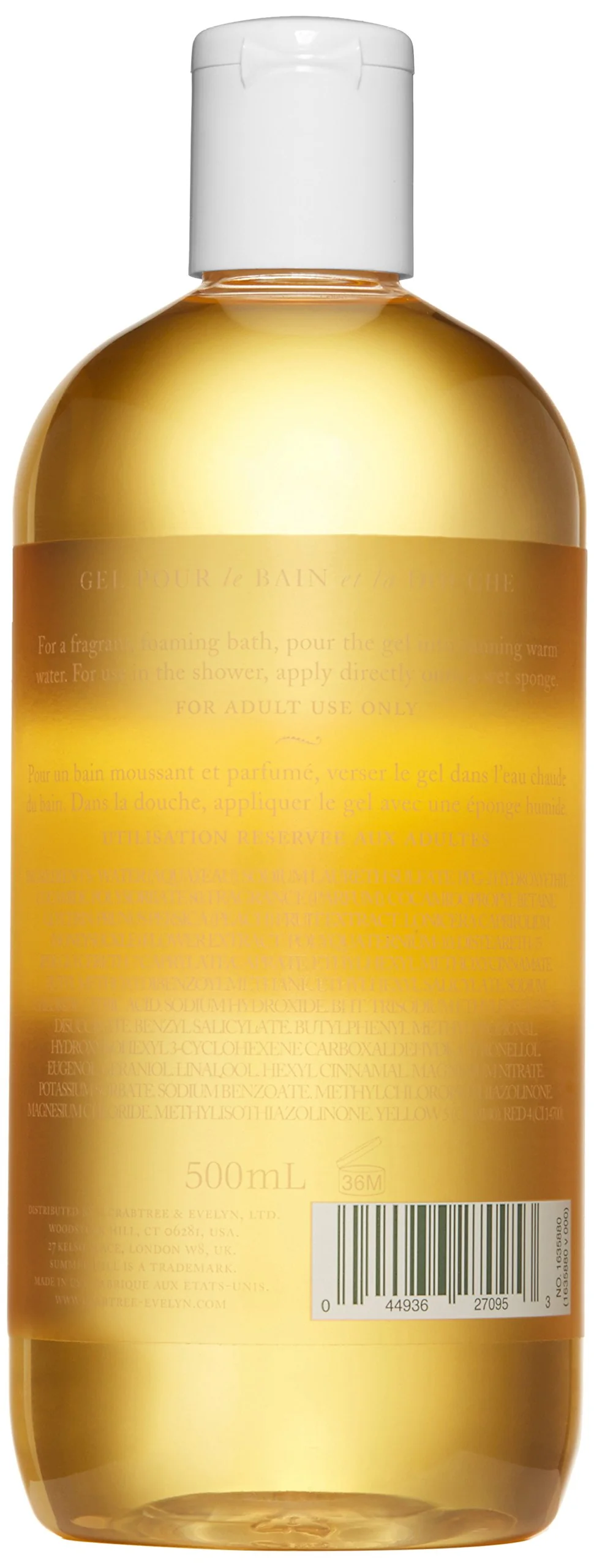 Crabtree & Evelyn Bath and Shower Gel, Summer Hill, 16.9 Fl Oz - Image 2