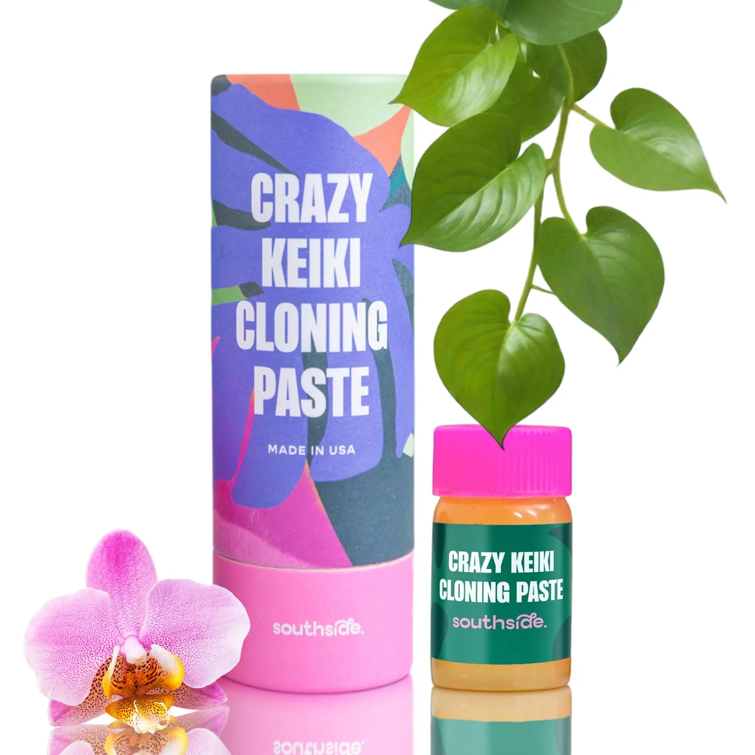 Crazy Keiki Cloning Paste by Southside Plants – Sprout Leaves on Bare Branches with Natural Cytokinin, Hormones & Vitamins – Keiki Paste for Plants and Orchids – 0.25oz - Image 2