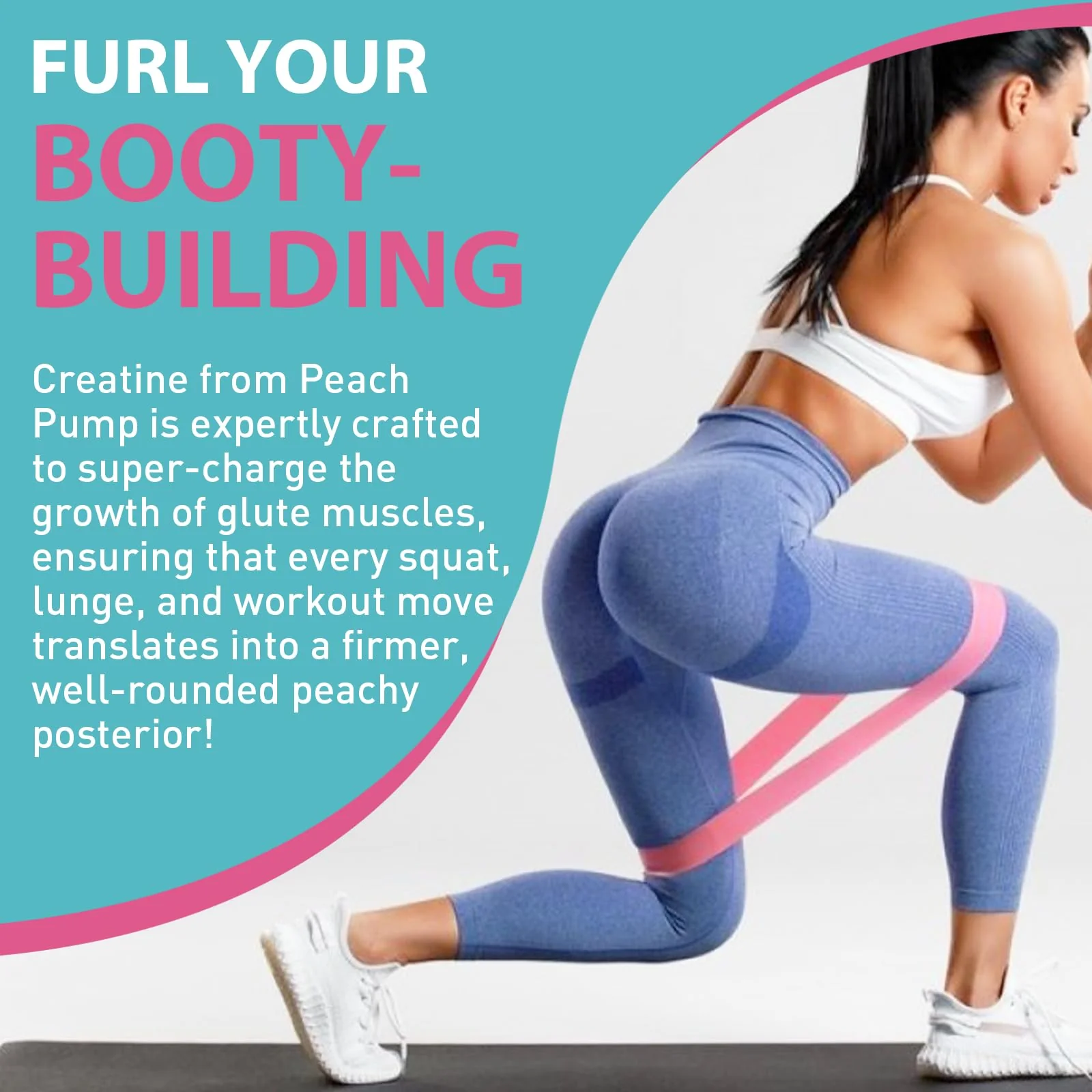 Creatine for Women, Creatine Monohydrate Gummies - No Bloating - Pre and Post Workout Chewables Supplement with Taurine & B6 - for Recovery, Strength, Energy & Booty, Performance, 60 Counts - Image 7