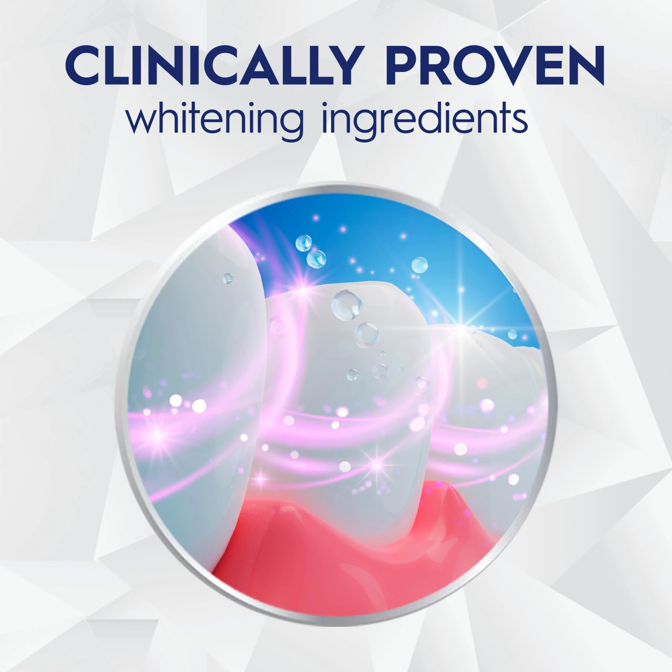 Crest 3D White Teeth Whitening Toothpaste for Adults, 4.6oz, 3 Pack, Stain Remover, Cavity Protection Fluoride Toothpaste, Strengthens Enamel, Faster Whitening, Brightens Teeth, Travel Size - Image 4