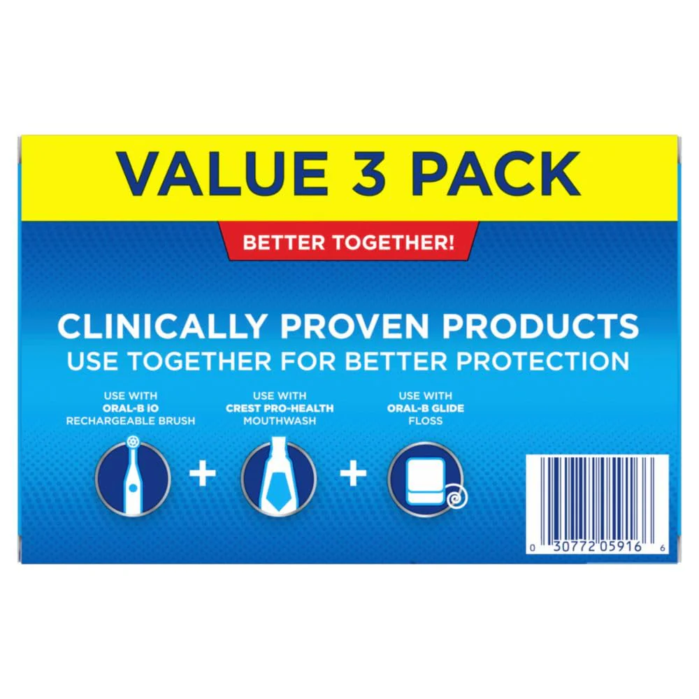 Crest Base Pro-Health Whitening Toothpaste (4.3oz) Triple Pack, Teeth Whitening - Image 9