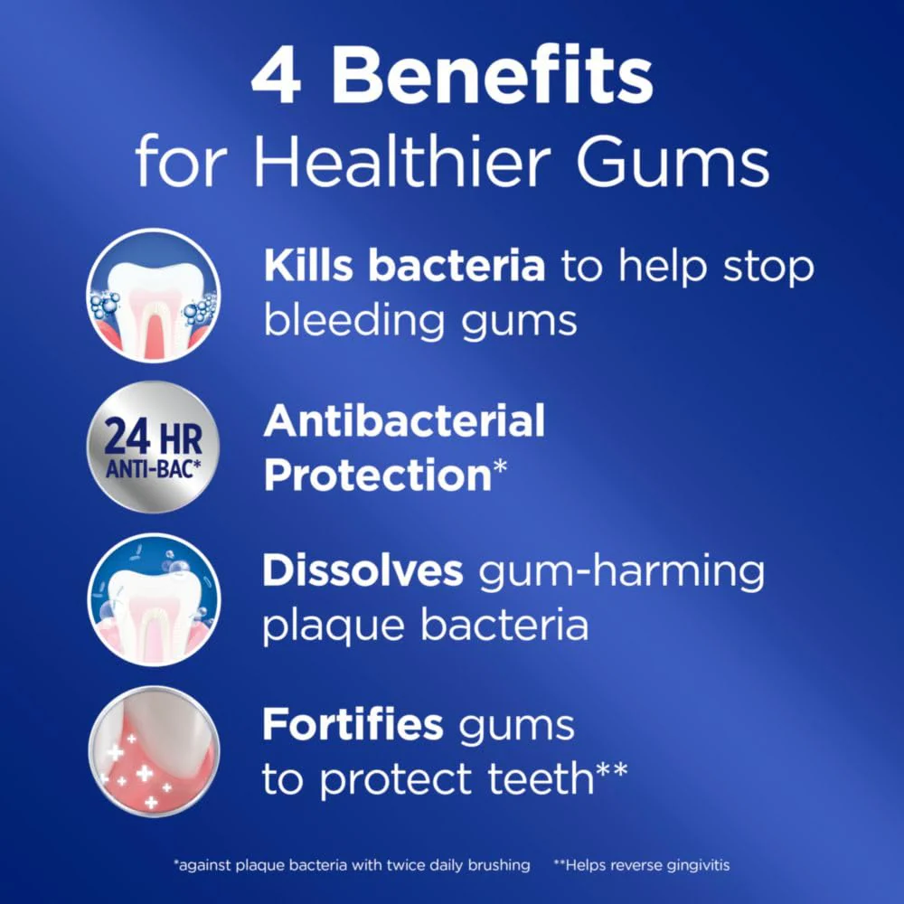 Crest Pro-Health Gum Detoxify Deep Clean Toothpaste, 4.8 oz Pack of 24 - Anticavity, Antibacterial Flouride Toothpaste, Clinically Proven, Gum and Enamel Protection, Plaque Control - Image 2