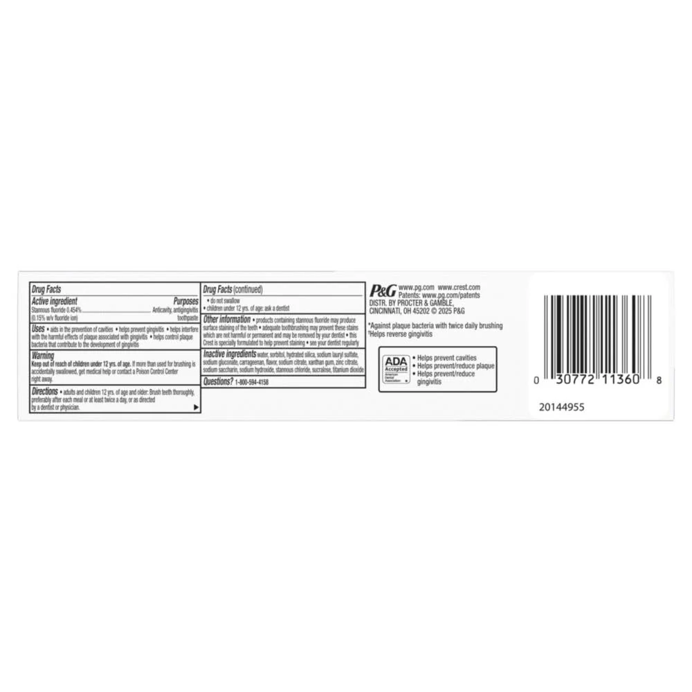 Crest Pro-Health Gum Detoxify Deep Clean Toothpaste, 4.8 oz Pack of 24 - Anticavity, Antibacterial Flouride Toothpaste, Clinically Proven, Gum and Enamel Protection, Plaque Control - Image 9