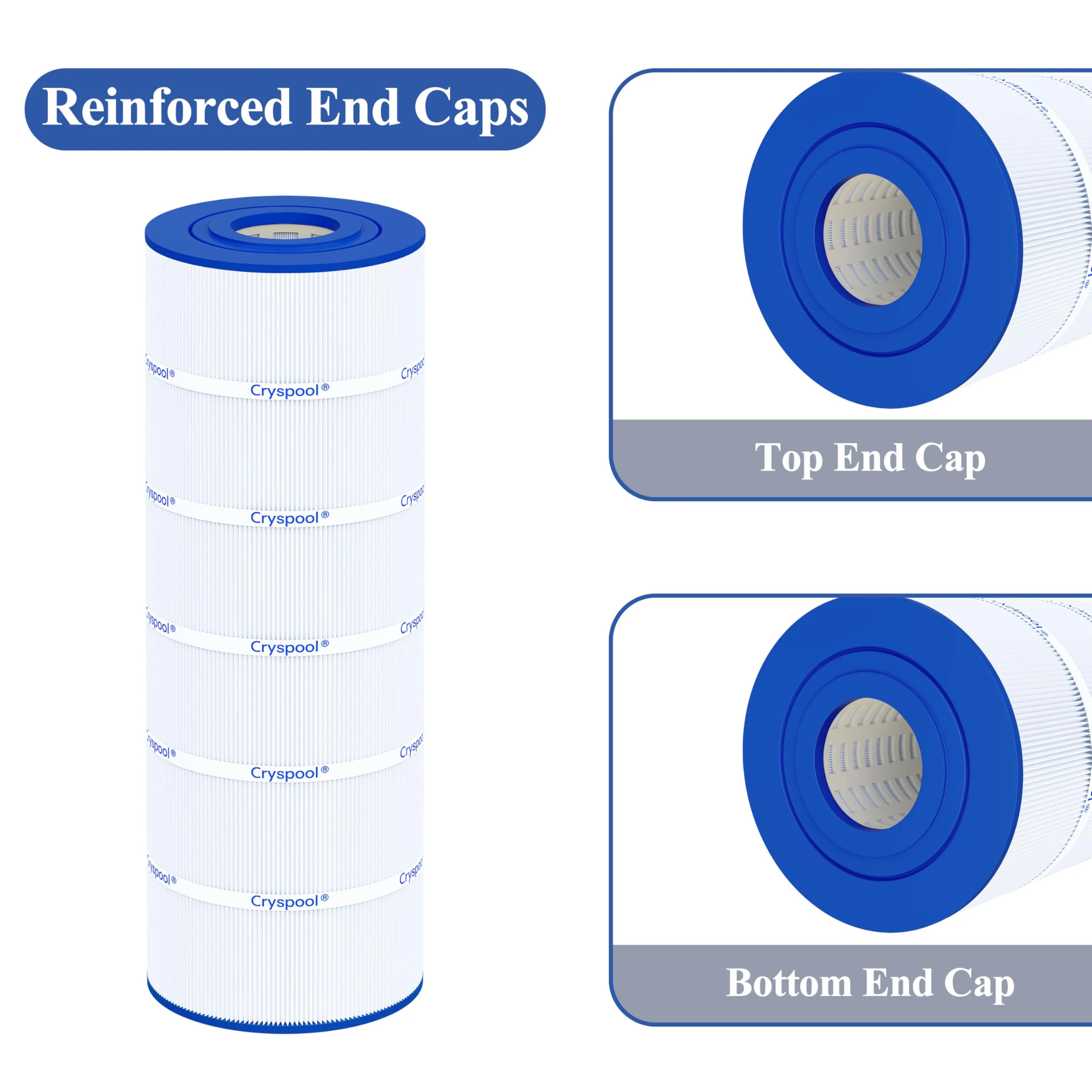 Cryspool® C200S Filter Compatible with CX200XRE, SwimClear C200S, C200S, C-9442, PA200S, 200 Sq. Ft Pool Filter Cartridge, 1 Pack - Image 5