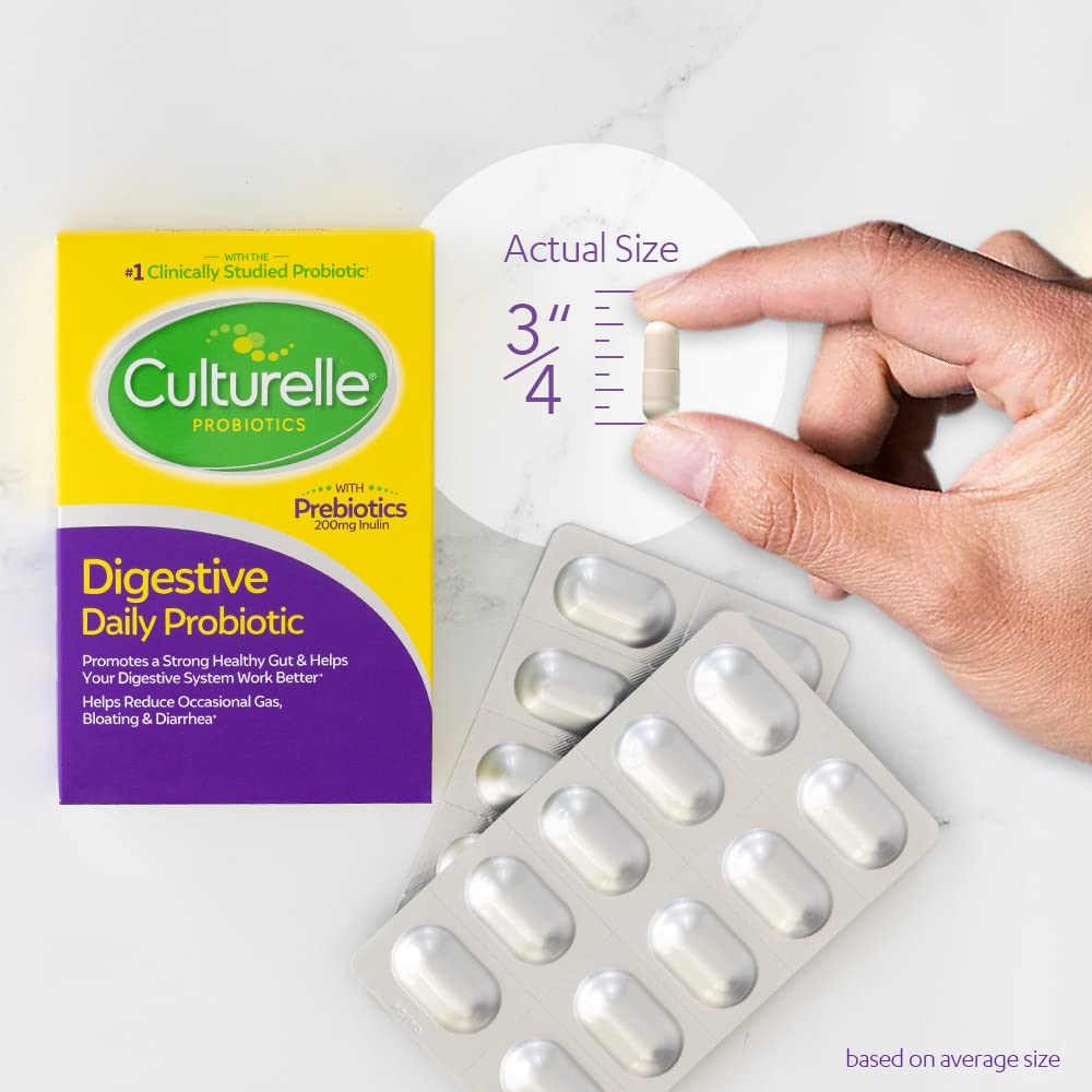Culturelle Daily Probiotic Capsules, Probiotic for Men and Women, Most Clinically Studied Probiotic Strain, Proven to Support Digestive and Immune Health, 30 Count (Pack of 24) - Image 5