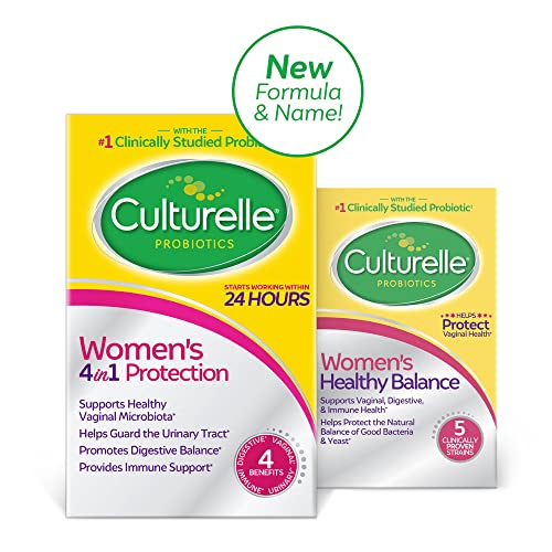 Culturelle Women’s 4-in-1 Daily Probiotic Supplements for Women - Supports Vaginal Health, Digestive Health, Immune Health, Occasional Diarrhea And Gas - Non-GMO - 30 Count - Image 9