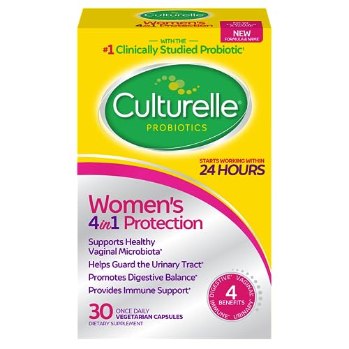 Culturelle Women’s 4-in-1 Daily Probiotic Supplements for Women - Supports Vaginal Health & Pro Strength Daily Probiotic, Digestive Health Capsules, Supports Occasional Diarrhea - Image 7