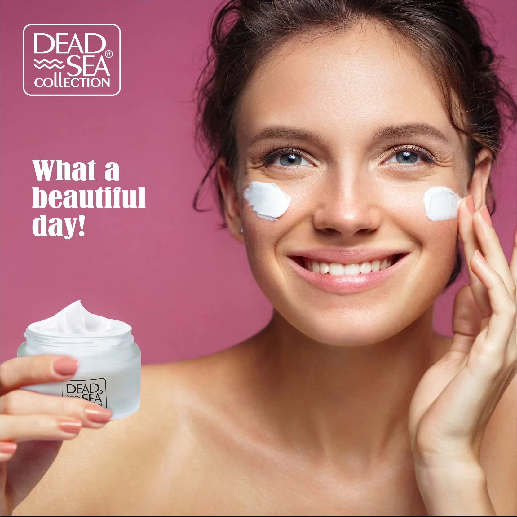 Dead Sea Collection Day Cream for Face with 5% Hyaluronic Acid, Dead Sea Minerals, and Vitamin E – Anti Aging Nourishing Skin Care Moisturizer to Reduce Wrinkles (1.69 fl. oz) - Image 4