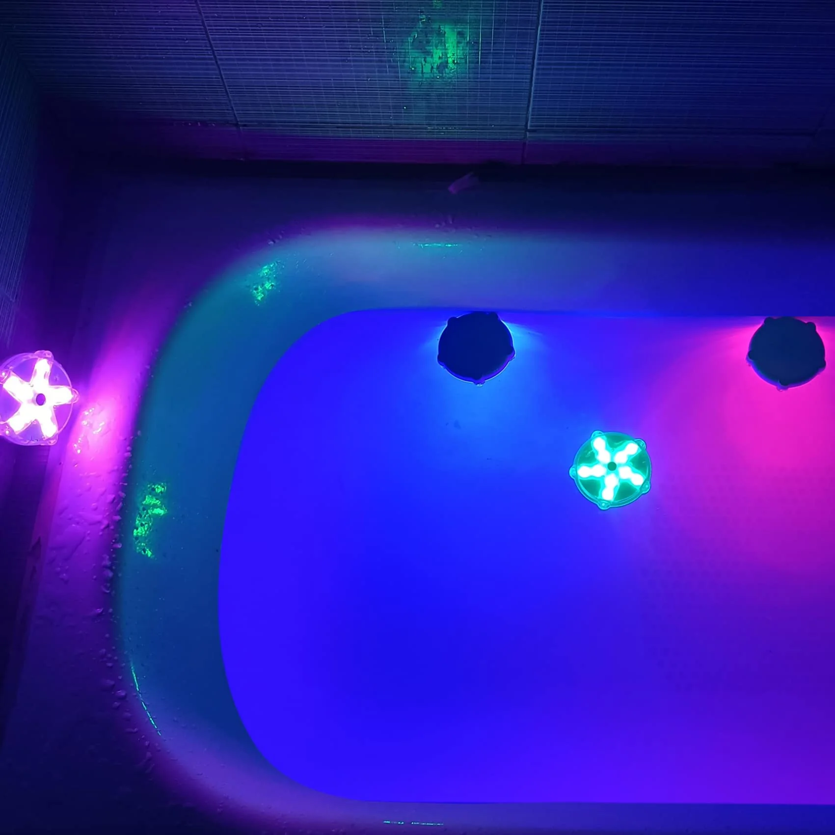 DeeprBetter Floating Pool Lights,Color Changing Waterproof Magnetic Pond Lights,Pool Light That Float,Starfish Above Ground Pools Light Up for Pond,Hot tub,Bathtub,Shower,Halloween,Christmas-2pcs - Image 4