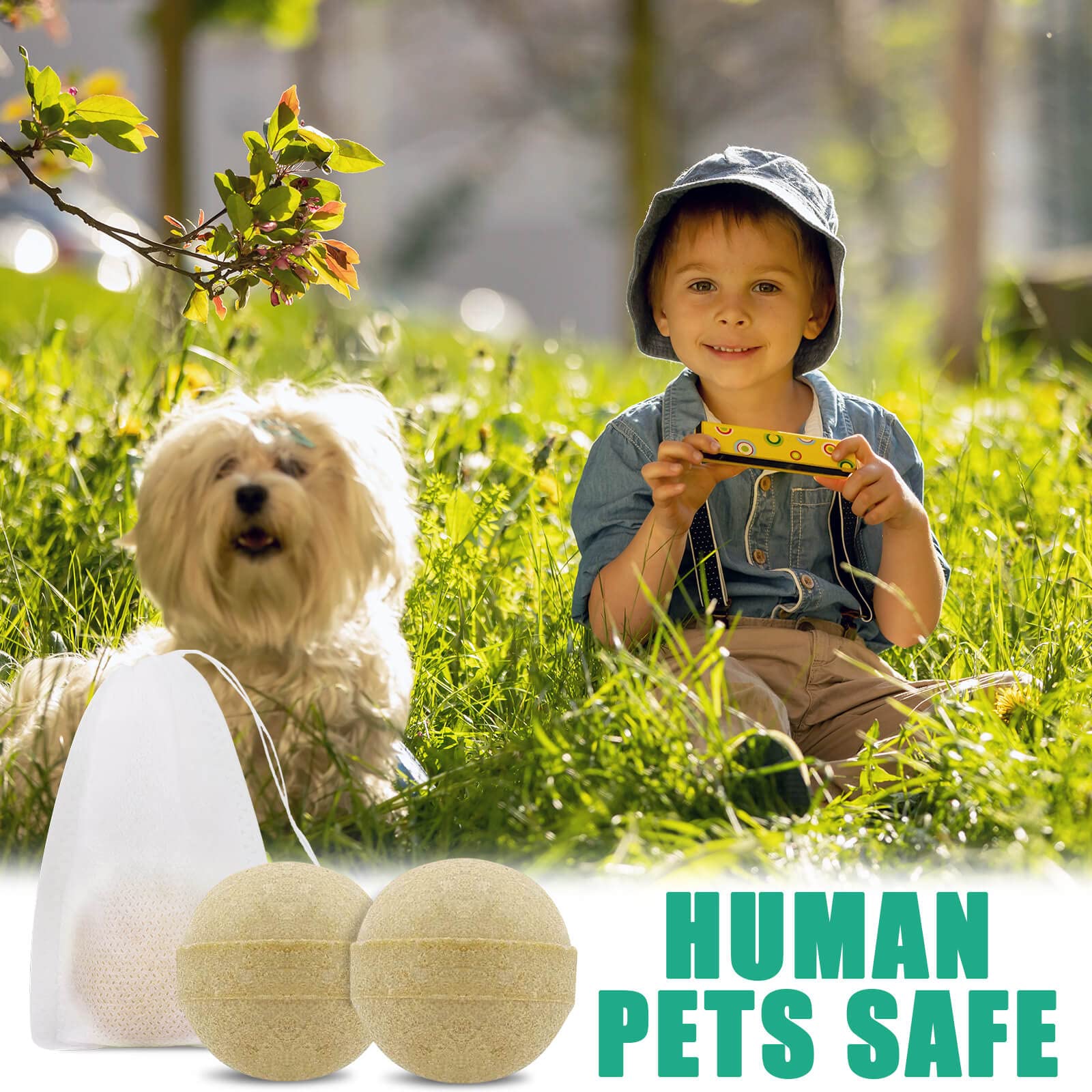Deer Repellent, 12Pack Natural Deer Stopper Repellent, Rabbit Repellent Powerful Deer Deterrent for Outdoor Garden Plant Tree Yard, Safe for Deer and Plants - Image 4