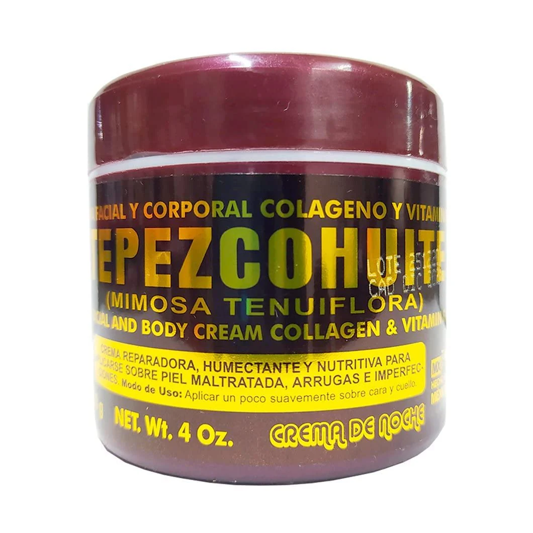 Del Indio Papago Tepezcohuite Night Cream 60g 2.02Fl Oz 2 Pack - Reduce Expression Lines - Clarifies Skin Imperfections - Image 5