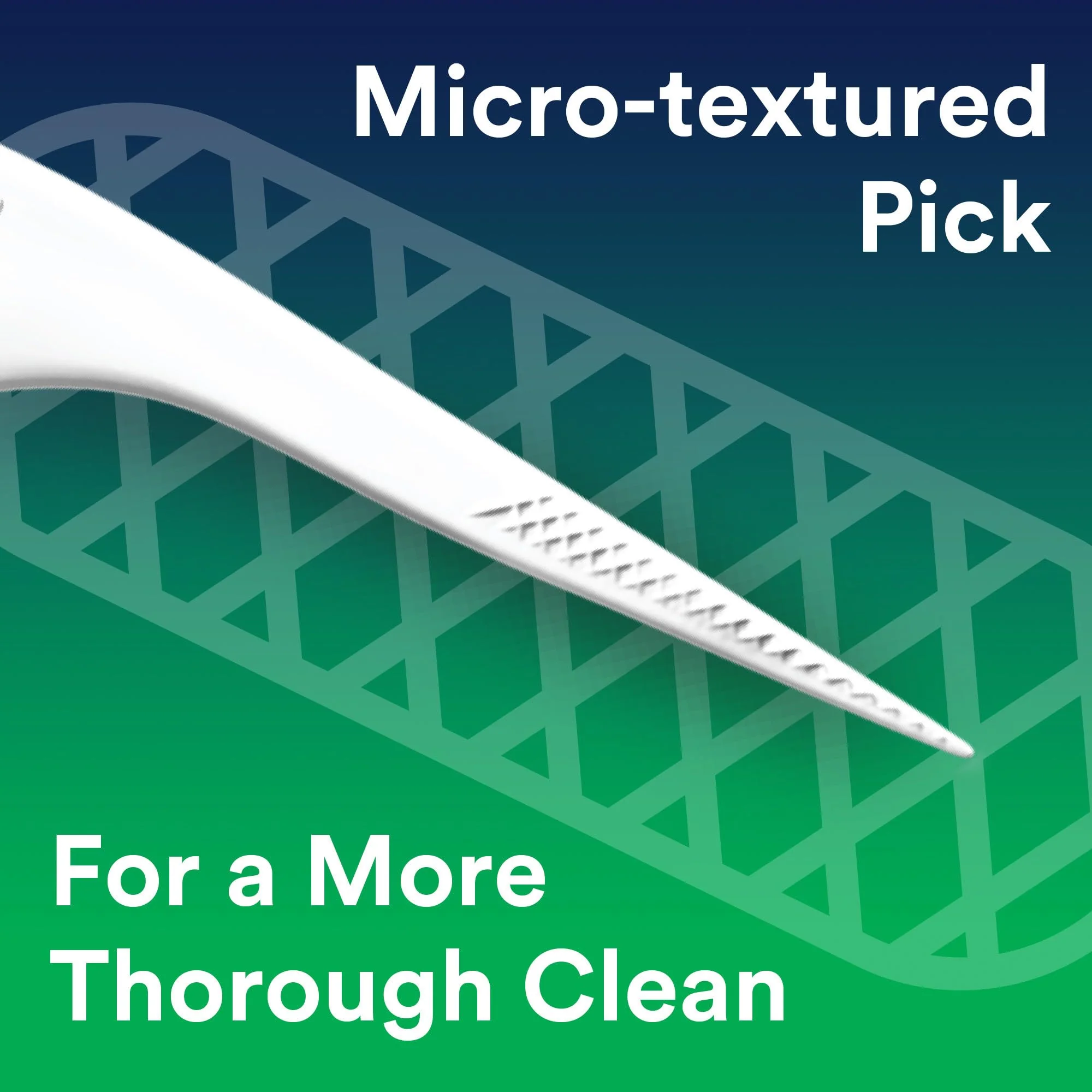 DenTek Advanced Clean Floss Picks with No Break & No Shred Dental Floss, Plaque Remover, 90 Count - Image 6