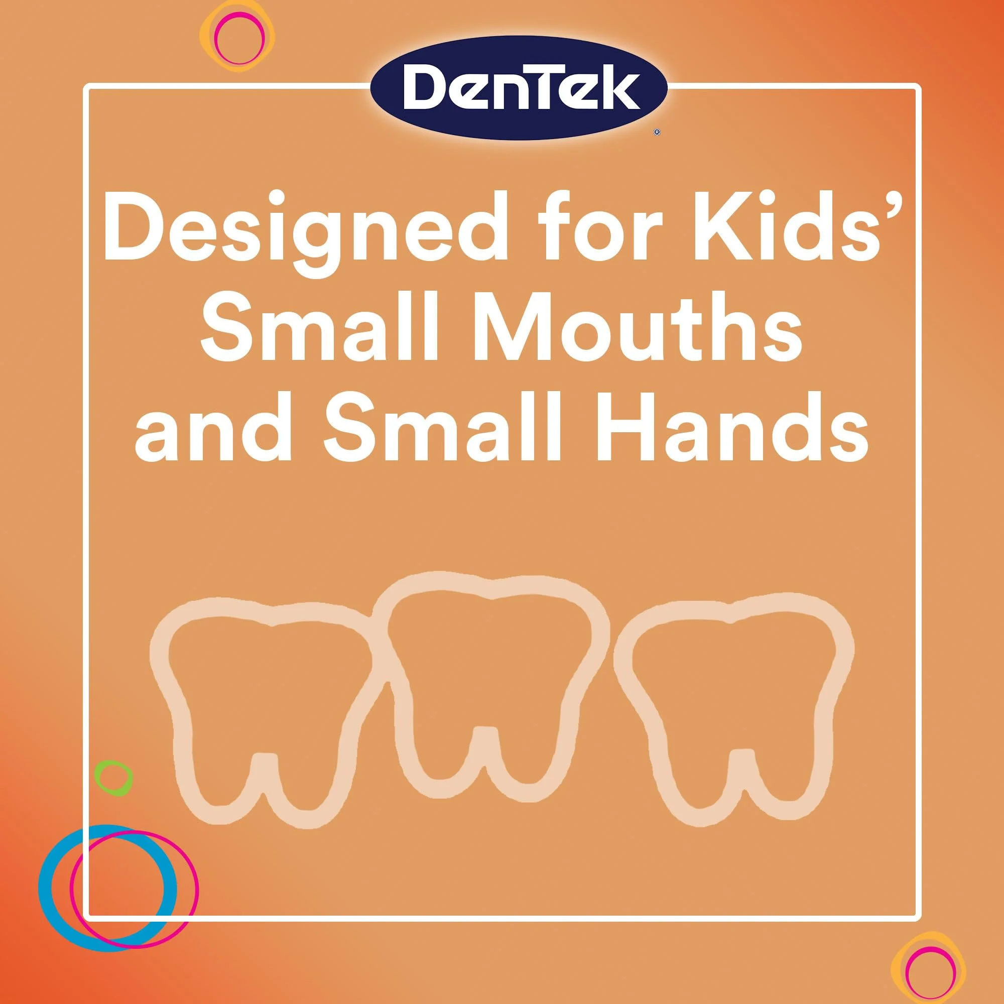 DenTek Fun Flossers – Kids Floss Picks with Wild Fruit Flavor, 75 Count (Pack of 12) - Image 5