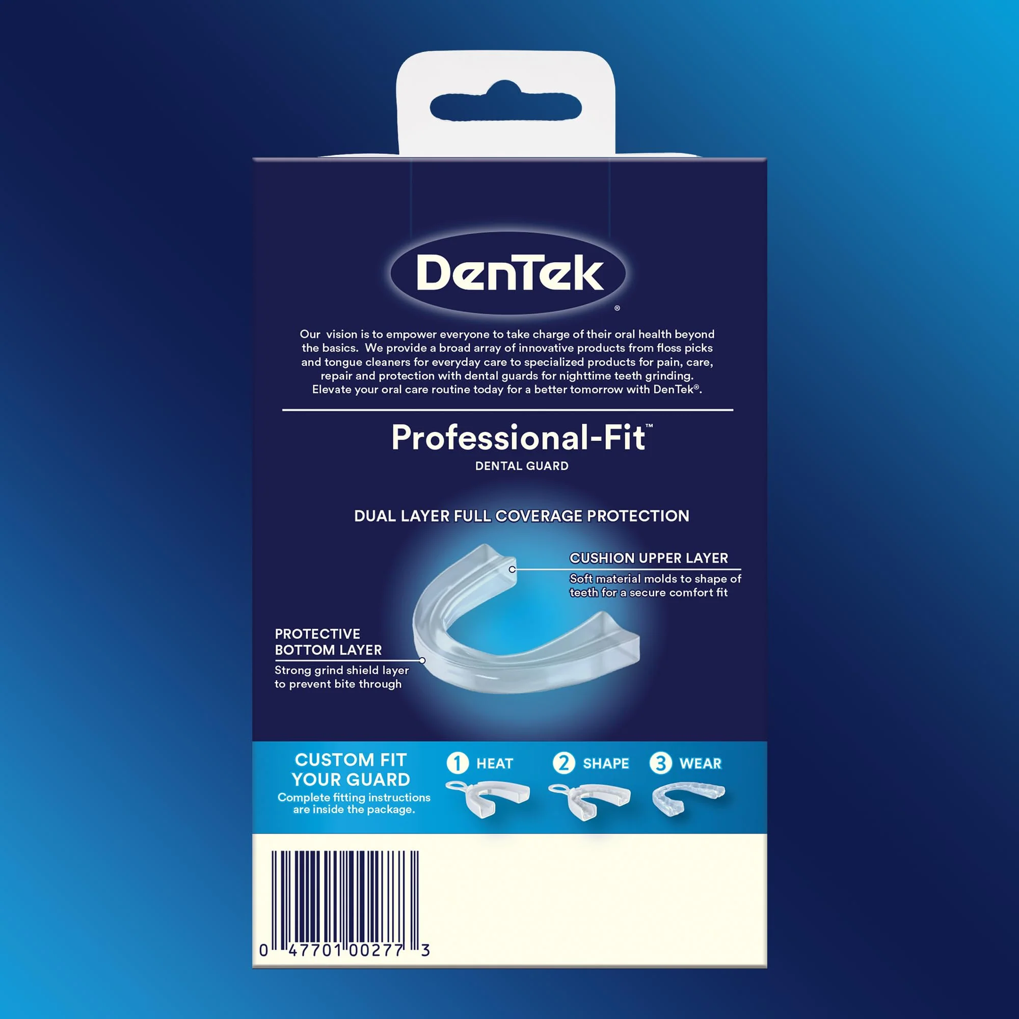 DenTek Professional-Fit Dental Guard, Mouth Guard for Grinding Teeth at Night, 1 Count - Image 7