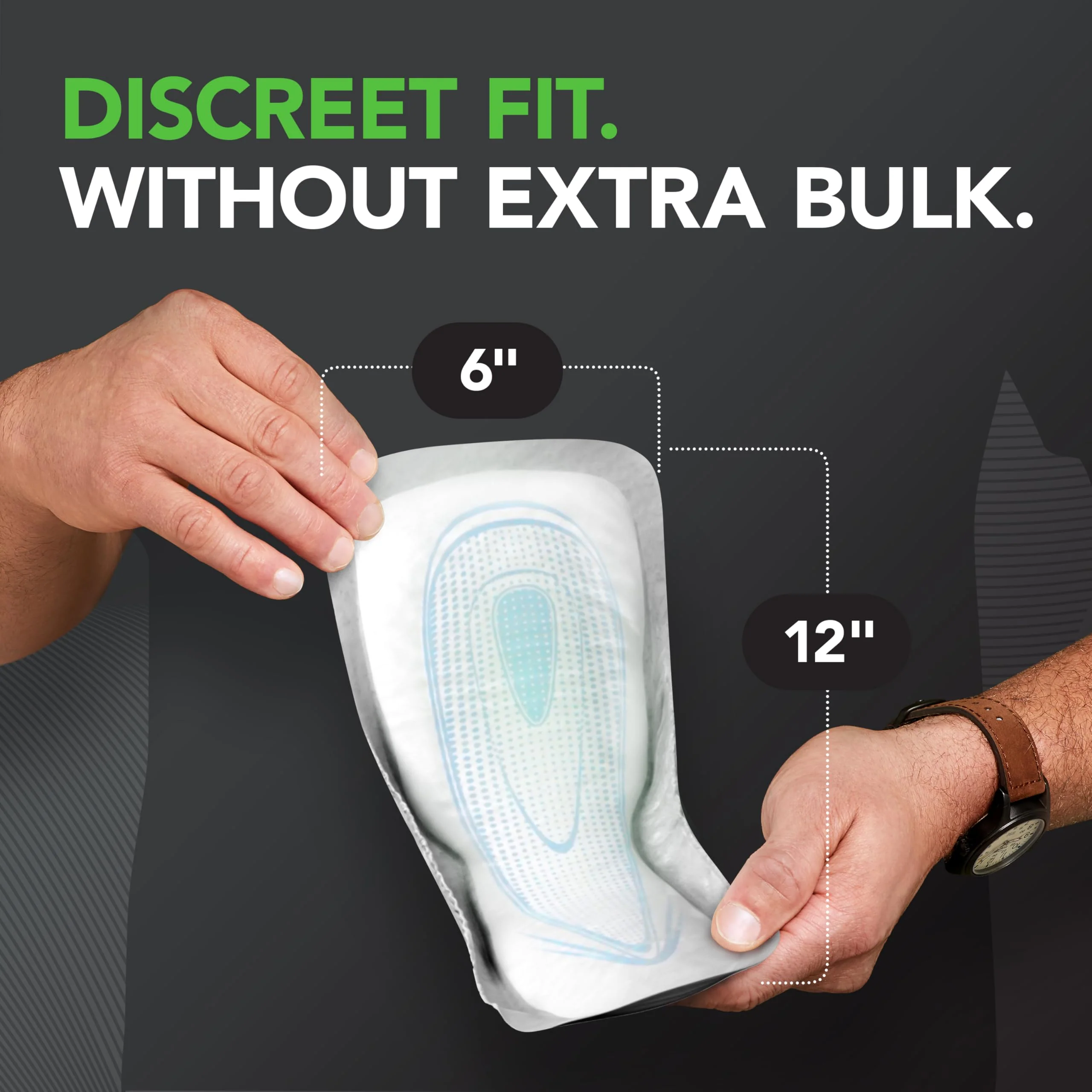 Depend Guards Incontinence Pads for Men, Maximum Absorbency, 168 Count (2 Packs of 84), Packaging May Vary - Image 5