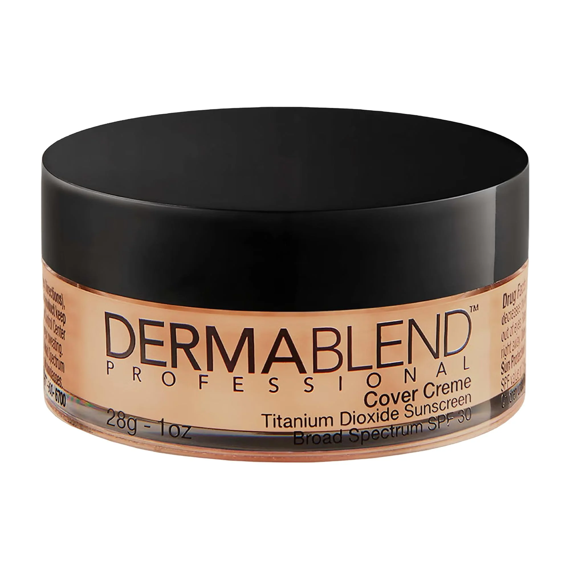 Dermablend Cover Creme High Coverage Foundation with SPF 30, 30N Sand Beige, 1 Oz. - Image 2