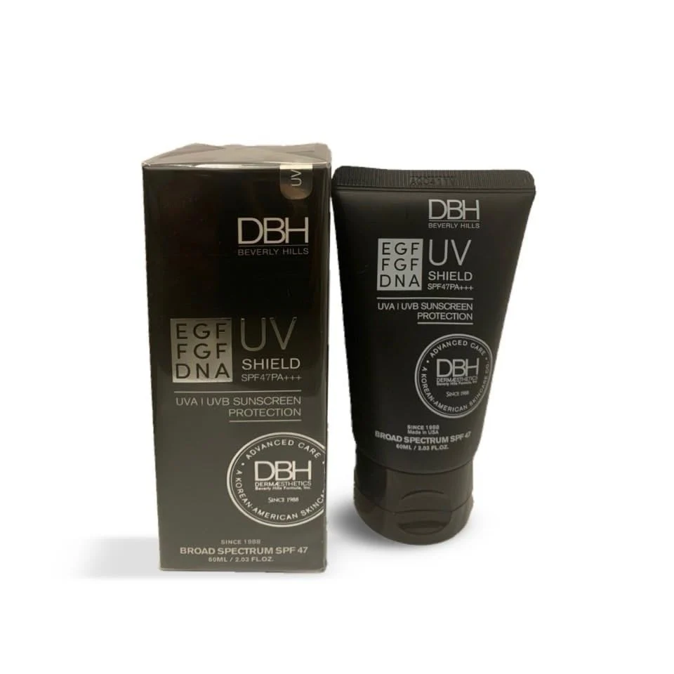 DERMAESTHETICS SPF 47 Sun Protection/UV SHIELD/Repair sun damage! 2FL OZ. MADE IN USA - Image 4