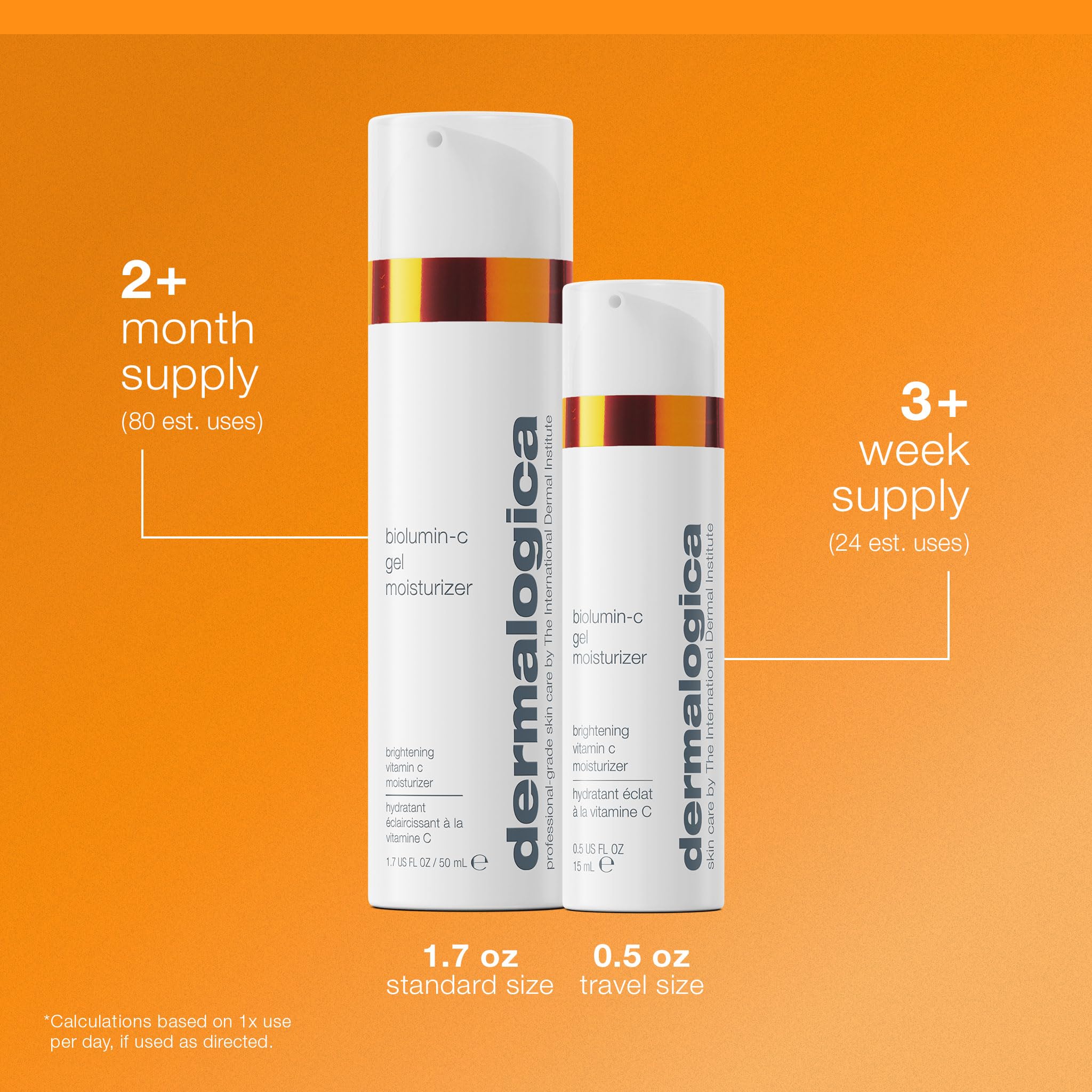 Dermalogica Biolumin-C Gel Moisturizer, Face Moisturizer with Hyaluronic Acid and Vitamin C - Boosts Radiance, Brightens, Provides Weightless Hydration, 1.7 Fl Oz - Image 3