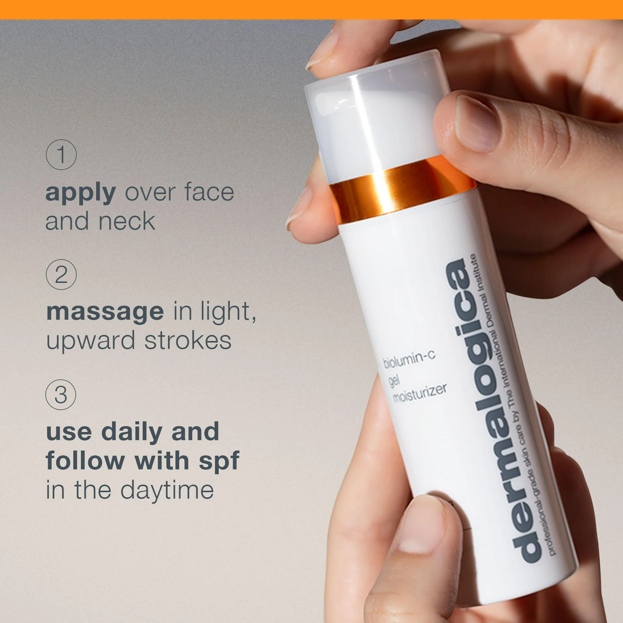 Dermalogica Biolumin-C Gel Moisturizer, Face Moisturizer with Hyaluronic Acid and Vitamin C - Boosts Radiance, Brightens, Provides Weightless Hydration, 1.7 Fl Oz - Image 4