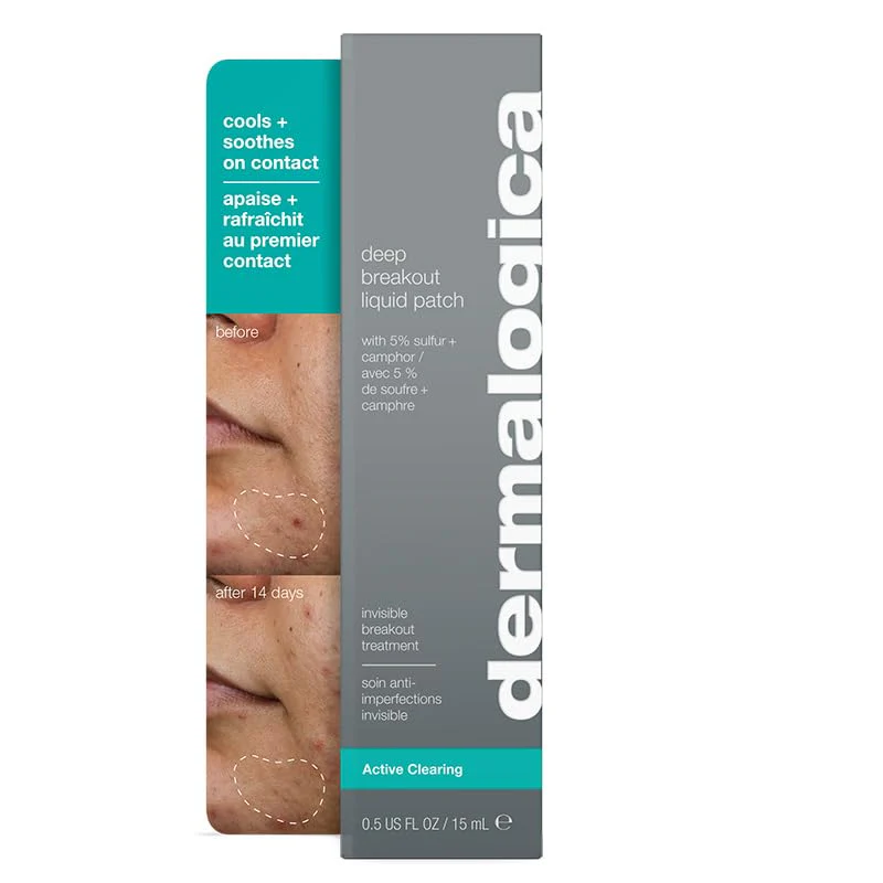 Dermalogica Deep Acne Liquid Patch, Sulfur Acne Treatment with Niacinamide, Invisible Spot Treatment for Blemish-Prone Skin – 0.5 fl oz - Image 11