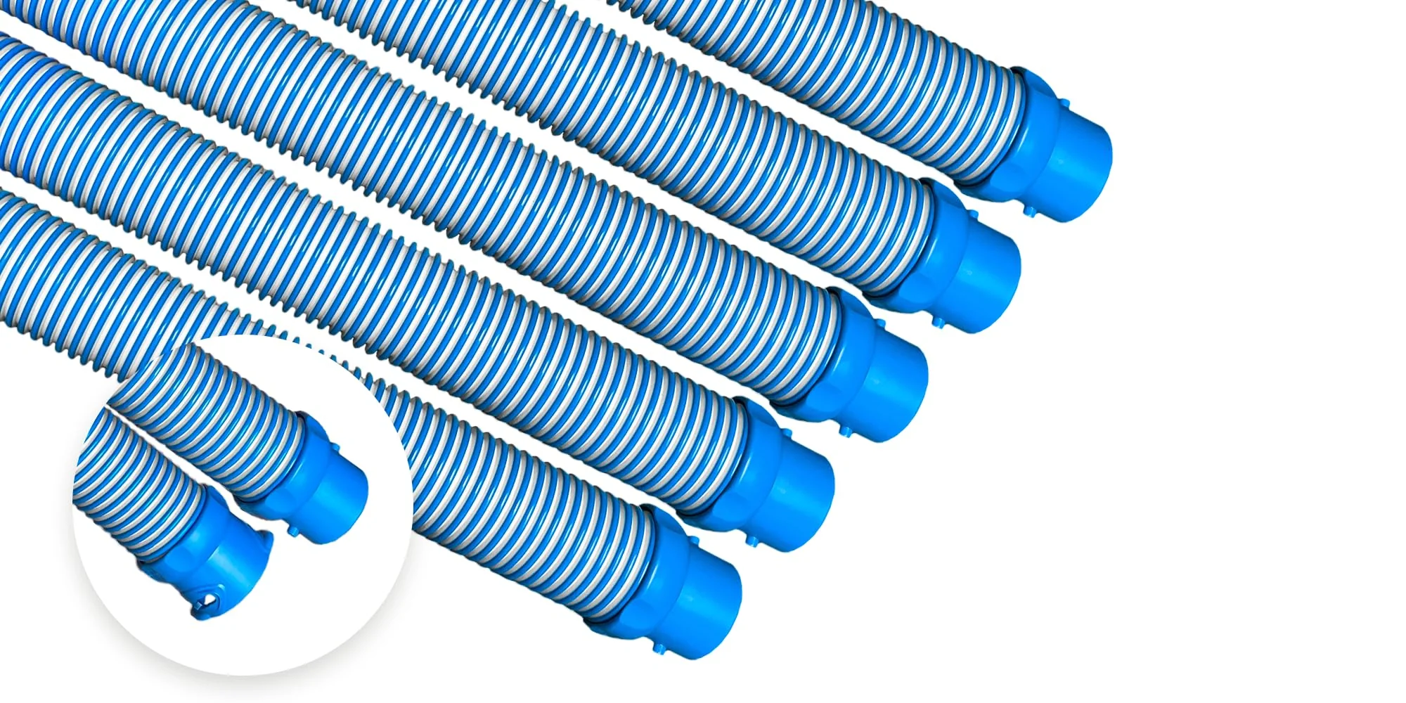Destroyer Plastics One Year Manufacture Warranty Universal Swimming Pool Vacuum Cleaner Hose Compatible with Zodiac Baracuda MX6 MX8 X7 T3 T5 Length 3ft (1meter)" (5, Zodiac Twist Lock)