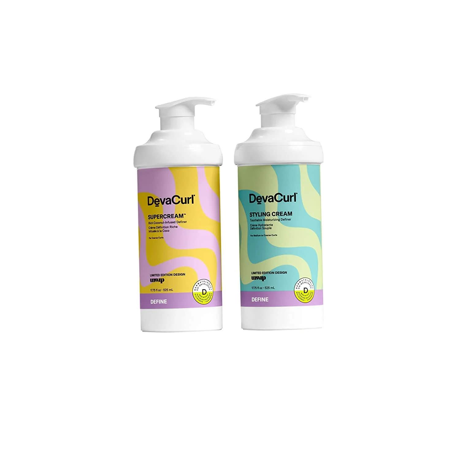 DevaCurl SuperCream Rich Coconut-Infused Definer, Joyful Jumbos Holiday Exclusive - Image 2
