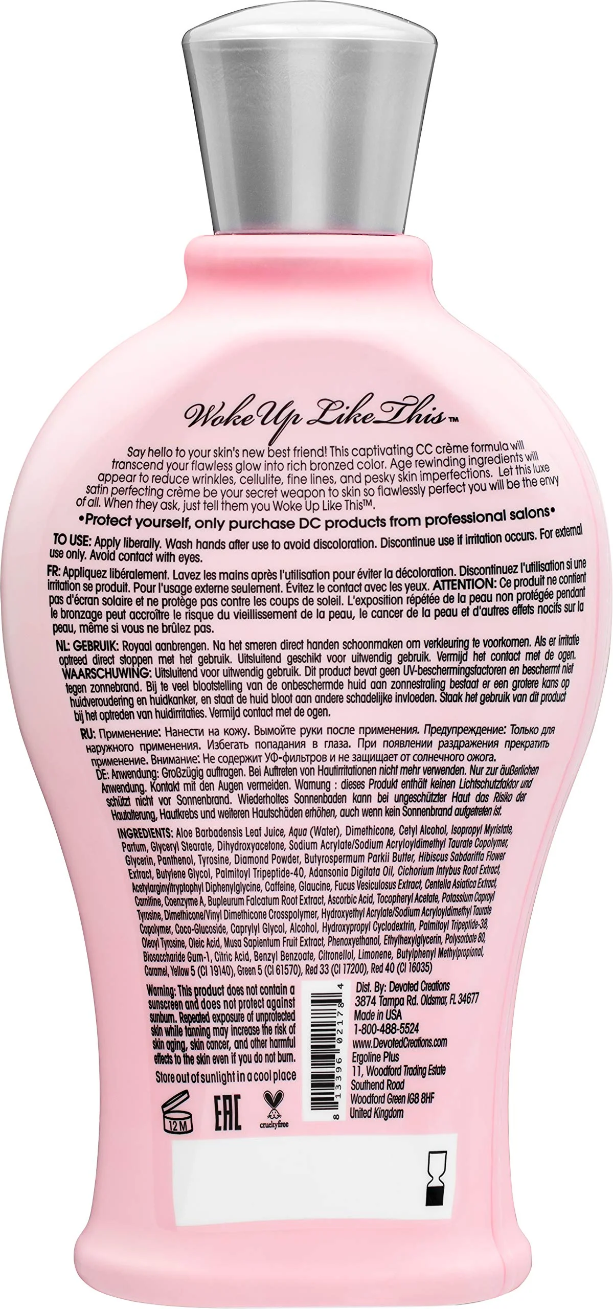 Devoted Creations WOKE UP LIKE THIS Bronzing Lotion - 12.25 oz. - Image 2