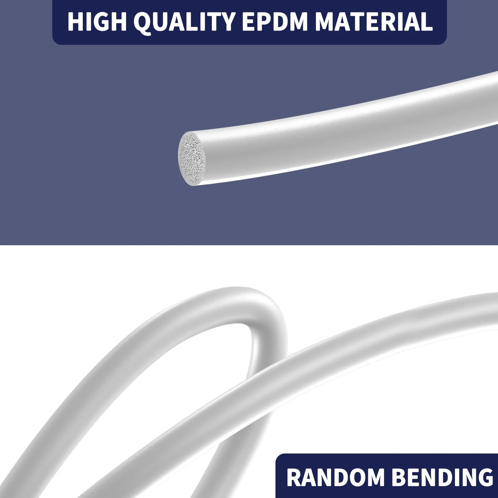 DGSL Backer Rod 1 Inch, Caulk Saver for Gaps and Joint Concrete Filling, EPDM Rubber Backer Rod Joint Filler for Driveway and Wall Cracks (16.4 Ft Length) - Image 4
