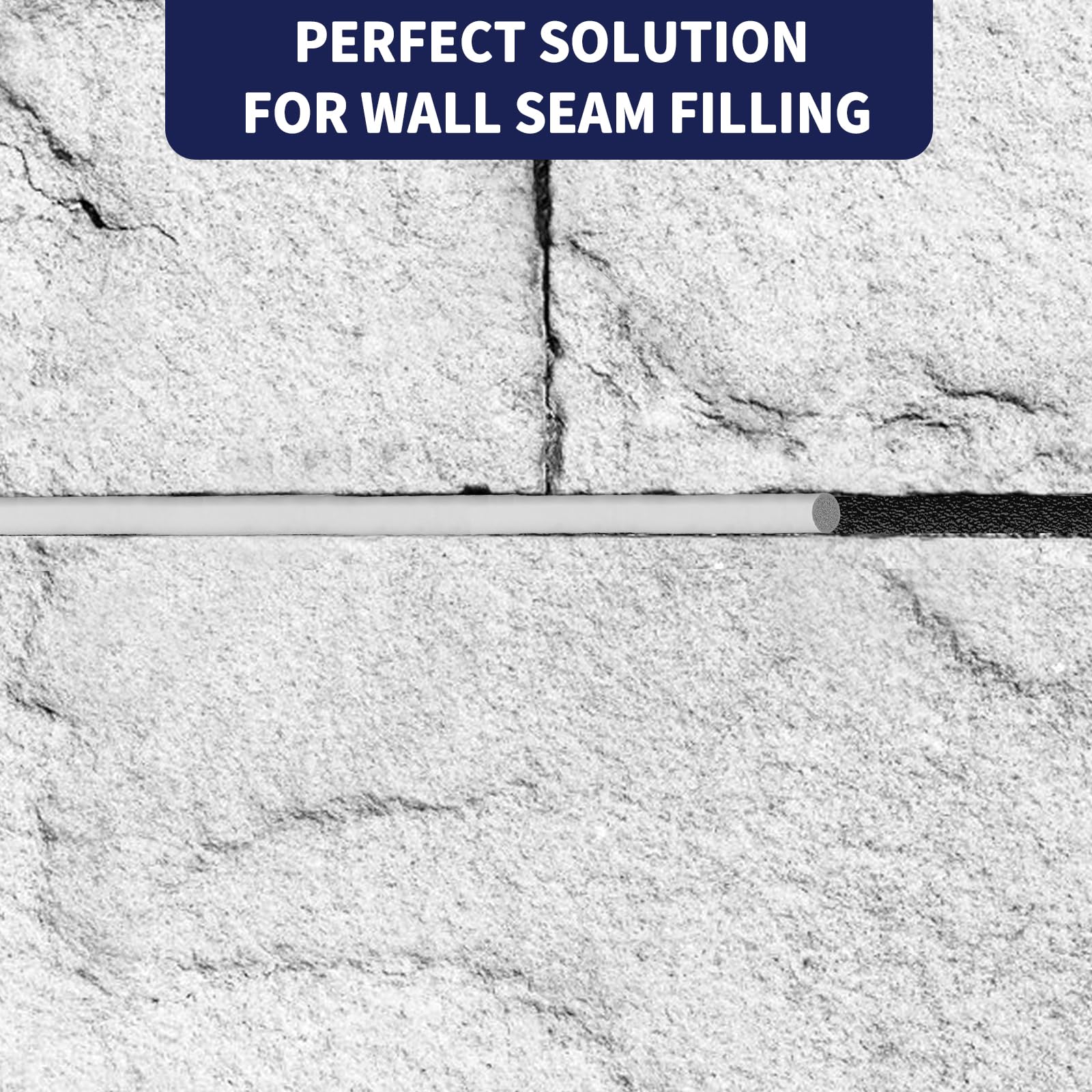 DGSL Backer Rod 1 Inch, Caulk Saver for Gaps and Joint Concrete Filling, EPDM Rubber Backer Rod Joint Filler for Driveway and Wall Cracks (16.4 Ft Length) - Image 7