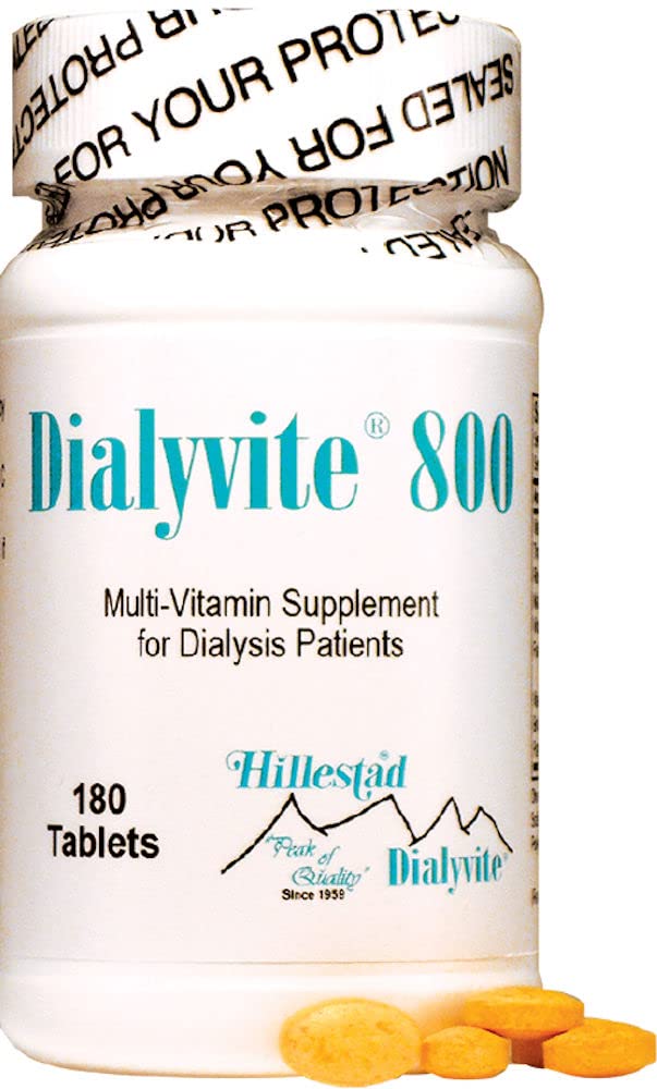 Dialyvite 800 Multi-Vitamin Supplement for Dialysis Patients, 180 Tablets - Image 8