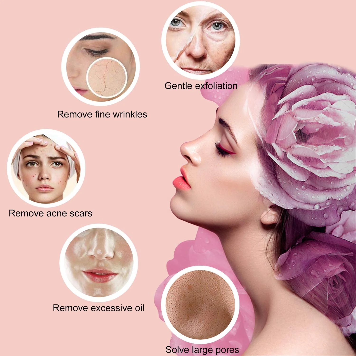 Diamond Microdermabrasion Machine, Yofuly 65-68cmHg Suction Power Professional Dermabrasion, Home Use Facial Skin Care Equipment - Image 9