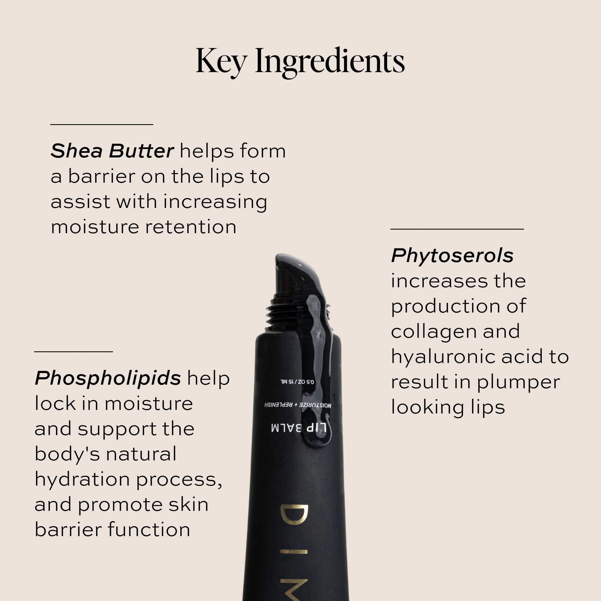 DIME Beauty Lip Balm, Hydrating Lip Balm and Gloss, Vegan & Cruelty-Free, Anti-Aging Lip Care, .5 oz / 15 ml - Image 4