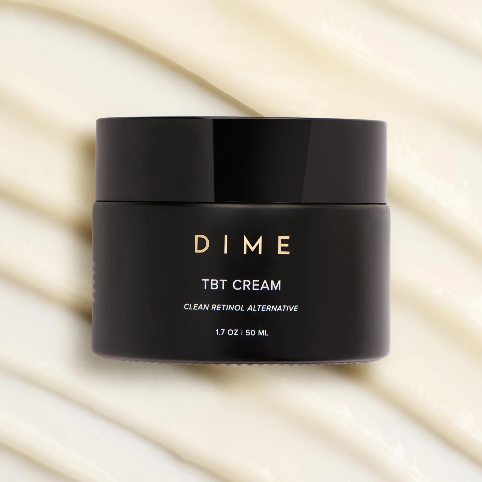 DIME Beauty TBT Cream - Gentle Antiwrinkle Cream for Women with Bakuchiol for Face Wrinkles - Anti-Aging Face Moisturizer and Forehead Wrinkle Cream for Smoother Younger Looking Skin 1.7 oz / 50ml - Image 4
