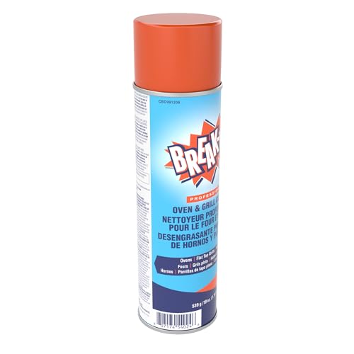 Diversey CBD991206 Break Up Professional Oven & Grill Cleaner, Heavy Duty Spray Removes Baked on Grease, Aerosol, 19-Ounce (Pack of 6) - Image 10