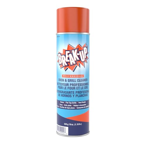 Diversey CBD991206 Break Up Professional Oven & Grill Cleaner, Heavy Duty Spray Removes Baked on Grease, Aerosol, 19-Ounce (Pack of 6) - Image 11
