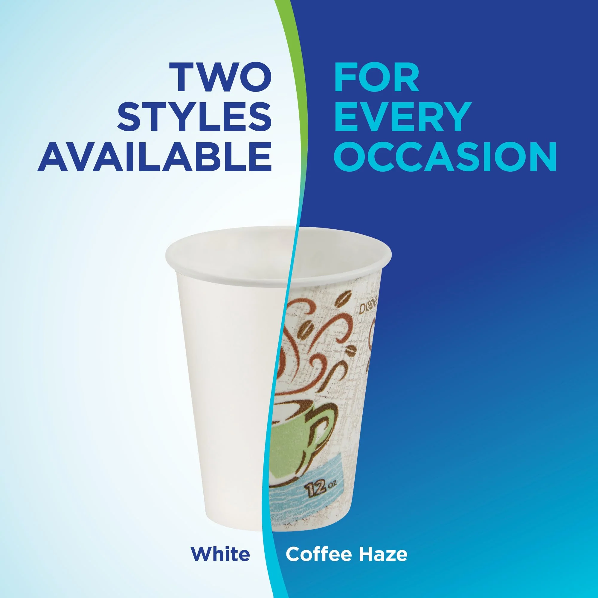 Dixie PerfecTouch 10 oz Paper Coffee Cups by GP PRO, Coffee Haze Design, 500 Count (25 Disposable Cups Sleeve, 20 Sleeves Case), 5310DX - Image 7