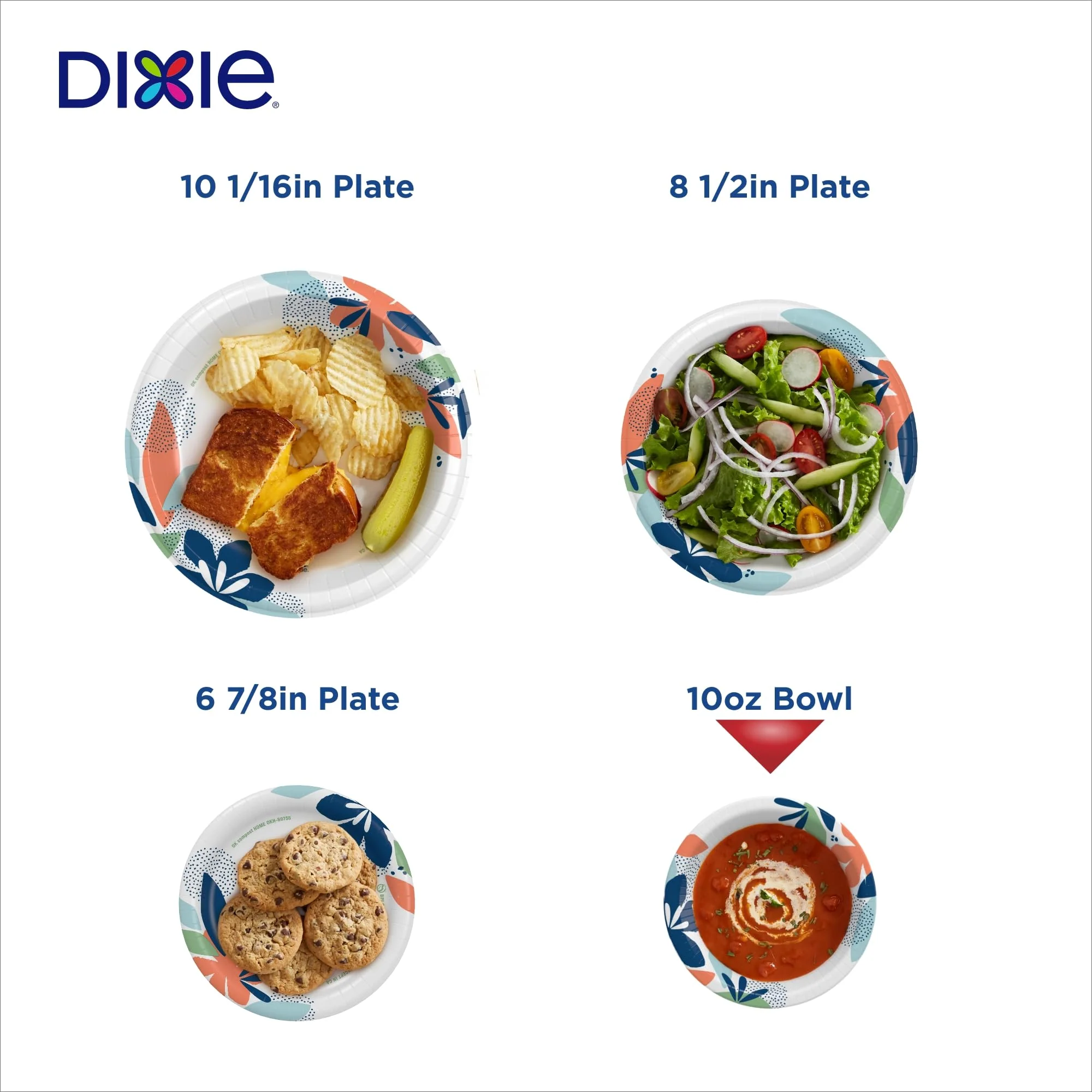 Dixie Small Paper Bowls, 10 Oz, 280 Count (8 packs of 35 bowls), Microwave-Safe, Soak-Proof, Disposable Bowls Great For Snacks, Dessert, And Light Lunch Meals - Image 6