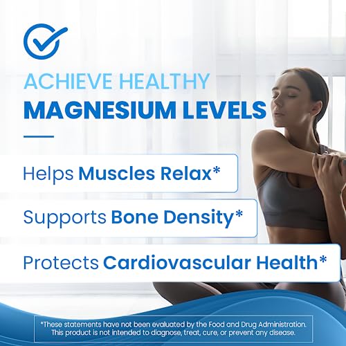 Doctor's Best High Absorption Magnesium Glycinate Lysinate, 100% Chelated, Non-GMO, Vegan, Gluten & Soy Free, 100 mg, 240 Count - Image 4